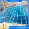 Lago Azul pc placa durável 5mm toldo dossel ao ar livre teto do carro chama sólida retardador anti-estático placa de pc