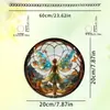 Transfronterizo Nuevo Producto Cuento de Hadas Bruja de Hadas Película de Color Acrílico 2D Destello Colorido Decoración Colgante para Ventana Decoración de Porche