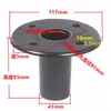 Base de Suporte para Caixa de Som Bandeja Suporte Acessórios Furo de Montagem 35mm Suporte de Duplo Furo Base de Plástico Olho Inferior