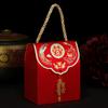 Caixa de doces de casamento Caixa de doces de casamento Caixa de papel de doces estilo chinês criativo Saco de doces Caixa de presente portátil