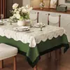 Estilo Vintage Francês Sem Lavagem À Prova D'água À Prova de Óleo Resistente ao Calor Resistente a Altas Temperaturas 2026 Nova Capa de Mesa de Centro Toalha de Mesa