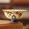 Taza de té pequeña de cerámica de alta gama para uso doméstico, Taza maestra para degustación de té, Taza individual para beber té