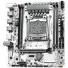Placa base para ordenador de escritorio Jingyue X99M-G D4 Argb para juegos y multitarea Compatible con placa base única E5 Ddr4