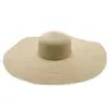 Sombrero de Paja Nuevo Estilo Francés de Ala Ancha para Mujer, Sombrero de Sol de Playa de Verano, Sombrero de Sol de Ala Ancha Moderno y Versátil