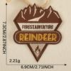 Etiqueta de Bordado a Computadora Paisaje Original Camping Insignia para Exterior Accesorios de Ropa Parche Calcomanías Accesorios de Bordado Etiqueta de Tela Calcomanías de Tela