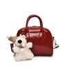 Bolsa de nicho da moda coreana feminina, nova primavera de 2025, retrô, casual, transversal, pequena bolsa quadrada para mulheres