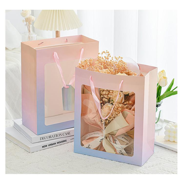 鲜花包装袋橱窗礼袋