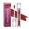 Brillo de Labios Zephoco Transparente y de Tono Uniforme, Hidratante, Color Natural, Suave, No Pegajoso, Hidratante y Brillante, Adecuado para Uso Diario y Portátil
