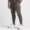 Pantalones Deportivos Casuales para Hombre Transfronterizos Fitness Elásticos Tejidos de Nailon Ajustados para Correr Entrenamiento Pantalones Cónicos para Hombre
