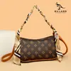 Bolso Retro de Alta Gama para Mujer 2026 Nueva Moda Bolso de Mano con Cadena de Pañuelo de Seda Bolso Cuadrado Pequeño Versátil Cruzado