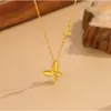 Colar de borboleta para mulheres, elegante, simples e moderno, novo modelo 2026, design versátil de nicho, corrente para clavícula, presente para namorada