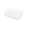 Solución de Partición para Cajones Caja de Almacenamiento Partición Organizador de Vajilla Papelería para Mesa de Cocina Partición de Plástico Transparente Artefacto