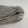 Corda de Polipropileno Trançada de Três Fios de 4mm, Corda de PP Trançada de 3 Fios, Corda de Flor de Banho Trançada de 3 Fios, Corda para Bolsa, PP Trançada de Três Fios DIY Artesanal