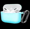 Adequado para Estojo Protetor Apple AirPods Pro, Estojo para Fone de Ouvido Bluetooth Sem Fio, Estojo Integrado de Silicone com Gancho