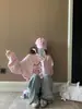 Estilo Sencillo y Perezoso, Top con Estampado Lindo y Divertido para Mujer, Hombro Descubierto Irregular, Estilo Chica Sexy y Atrevida