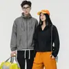 Conjunto de Roupas com Capuz 100% Nylon para Proteção Solar Masculina, Roupas Amigas da Pele para Casais, Roupas de Proteção Solar para Uso Externo para Pesca, Suporta Impressão Personalizada