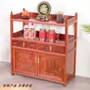 Gabinete de té gabinete de agua para té gabinete de almacenamiento de madera maciza estante para sala de estar gabinete lateral de sofá aparador pequeño gabinete de vino gabinete lateral de mesa de té