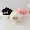 Gorro de Primavera para Bebé Niña, Boina de Punto para Recién Nacido y Niño Pequeño, Lindo y Moderno Gorro de Princesa