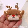 Sapatos e meias acessórios decorativos pelúcia desenho animado algodão cabeça de animal acessórios Broche DIY material acessórios de cabelo bolsa boneca pequena