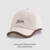 Boné de Baseball Infantil Simples e Versátil Moda de Rua Europeia e Americana Carta Olá Bebê Chapéu de Sol Atacado