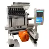 Equipo de Máquina de Bordado por Computadora de una Cabeza de 15 Agujas, Máquina de Bordado Comercial Totalmente Automática, Máquina de Bordado de Gorras, Fabricante de Máquina de Bordado Plano para Ropa