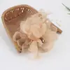 2025 Venta Caliente Amazonia Tocado de Plumas Accesorios para el Cabello de Novia Pasador de Malla Venta de Tocados para Mujer Especialmente Disponible en Muchos Países 1226