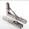 [Shengda] Soporte Plegable para Partición de Mesa Billy Acero Inoxidable Triángulo Estante de Almacenamiento Soporte de Pared para Laminado