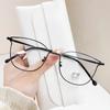 Gafas de Presbicia Ojo de Gato Occidental de Moda para Mujer Lupa HD Cómodas Ultraligeras Gafas de Presbicia para Mujer Luz Anti-azul