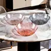Nuevo plato de frutas para mascotas, lujo ligero, alta gama, para uso doméstico, mesa de café de sala de estar, plato de exhibición de dulces y bocadillos, disponible en varios colores, en stock