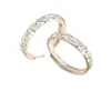 Anillo de Gipsofila para Pareja Femenina, Diseño de Nicho, Regalo de San Valentín 520 Cumpleaños para Novia y Novio