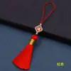 5,5cm Tassel da Fortuna Pen Drive Tassel Corrente para Celular Tassel Marcador de Página Sachet Acessórios Estilo Antigo Linha Fina Tassel Pendente Venda por Atacado Pingente