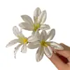 Pasador de Flor de Deseo Puro Súper Hada para Mujer, Pinza para el Cabello Estilo Vacaciones en la Playa, Nuevo Modelo 2026, Accesorio para el Cabello Listo para Fotos