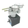 Base Grande Redonda para Calibrador de Presión de Aguja de Máquina, Base Redonda Plana para Calibrador, Base para Calibrador de Doble Cabezal de Indicador de Dial, Accesorios de Tejer Amei