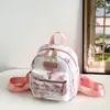 Tendência Nacional de Nicho Transfronteiriço Estilo Antigo Feminino Inverno 2025 Novo Mochila Pequena Esportiva Casual Mochila Mini Leve Bolsa de Ombro Duplo