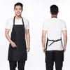 Avental à prova d'água e óleo para trabalho na cozinha roupas de trabalho resistente à sujeira personalizado verão fino estilo Amazon atacado casa alta qualidade personalizado