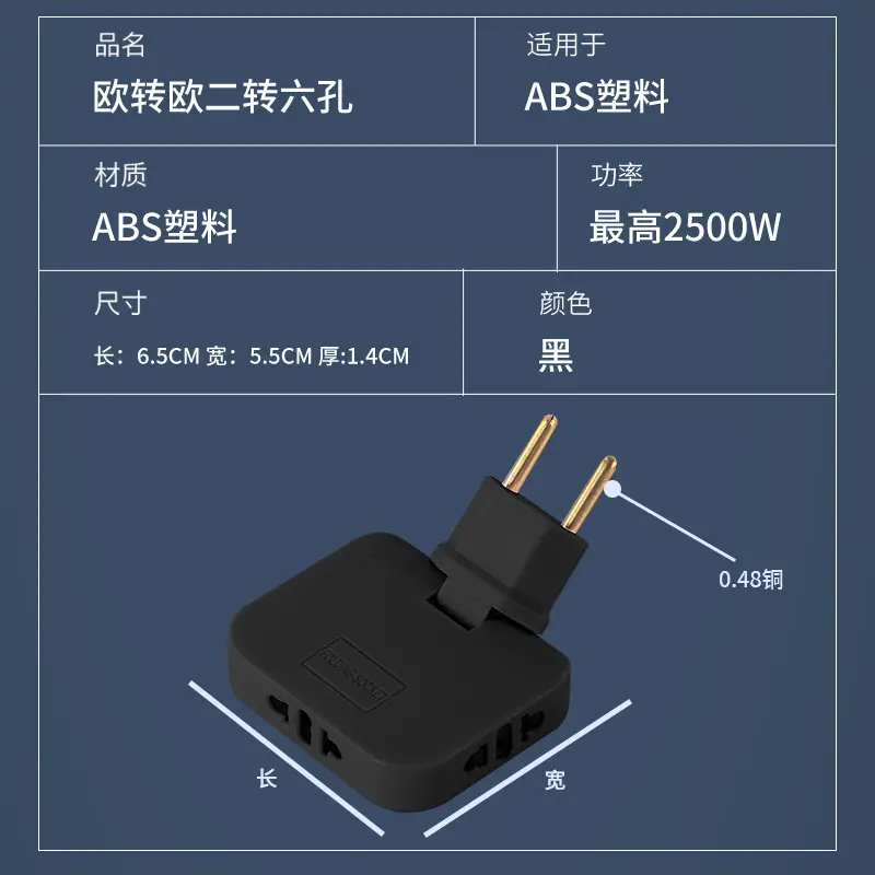 SKU图片_25_规格_(黑色款大欧规两圆扁孔)
