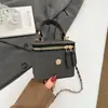 Bolso de Mano con Cadena Transfronterizo Bolso Caja para Mujer 2026 Estilo Nuevo Inspirado en Chanel Moderno Versátil Bolso Pequeño Cuadrado de Hombro Cruzado