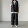 Nuevo Chaleco para Niña Chaqueta Estilo Harajuku Versátil Versión Coreana Juvenil Moderno Holgado Casual Moda Artículo Popular Delgado