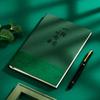 Costuras personalizadas montaje suave cuaderno de cuero de doble cara cuaderno de negocios impresión de logotipo cuaderno de cuero suave bloc de notas para estudiantes