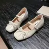 Zapatos Mary Jane de Suela Gruesa para Mujer, Modelo Popular Nuevo de Otoño 2026, Versátiles y Elegantes, Antideslizantes, con Moño y Hebilla