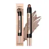 Serie de Bolígrafos de Sombra de Ojos Perlados Suaves Zephoco, Color Natural, Brillante y Suave, Conveniente para el Uso Diario