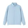 Estilo Nuevo de Otoño 400g Algodón Líquido de Cinco Capas Chaqueta con Cuello Alto Ropa de Trabajo Corporativa Uniforme de Grupo Impresión de Logo Personalizado por Imagen