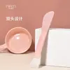 Brocha de silicona para mascarillas, brocha aplicadora especial para mascarillas de barro, brocha para mascarillas de doble cabeza, herramienta de belleza de cabeza suave, personalizable