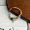 Jingdezhen novo bracelete de cerâmica menina infantil coração círculo único bracelete joia desenho animado fofo barraca suprimento atacado