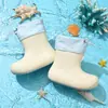 Botas de Lluvia Jelly Baby, Botas de Lluvia Antideslizantes para Niños, Zapatos Impermeables Lindos para Niños y Niñas para el Jardín de Infancia, Zapatos de Goma para Niños