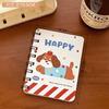 Tengyi original cartoon urso mão livro livro alto valor de cor bolso desenho livro a7 bobina caderno papelaria