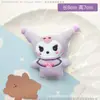 Peluche de Dibujos Animados Sanrio Kuromi Linda Muñeca Broche Colgante para Bolso Accesorio para Ropa DIY
