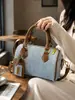 Bolso de Almohada de Mezclilla Retro 2026 Otoño/Invierno Nuevo Bolso de Mano de Moda Casual Versátil para el Trabajo Bolso Cruzado de Hombro