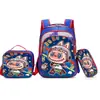 Nueva Mochila Escolar de Dibujos Animados Kpop Sudamericana de Comercio Exterior Set de Tres Piezas Mochila Ultra Ligera Impermeable