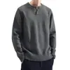 Suéter de moda nuevo para otoño/invierno para hombre, con un diseño holgado, casual y elegante, perfecto para el uso diario y fácil de combinar con varios atuendos, ideal para adolescentes